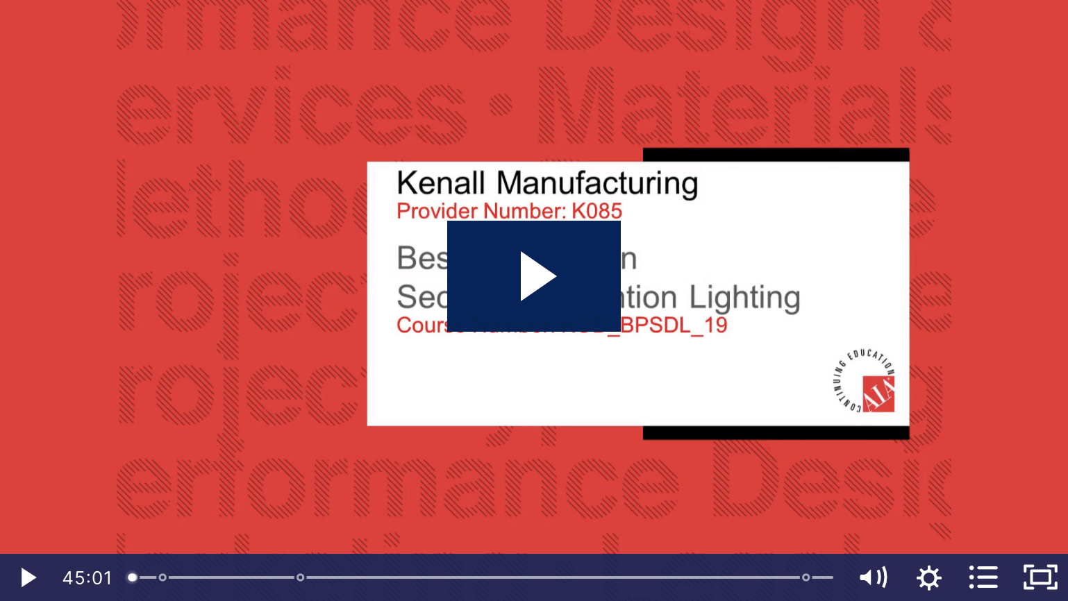 You are currently viewing Kenall: Best Practices in Security/Detention Lighting